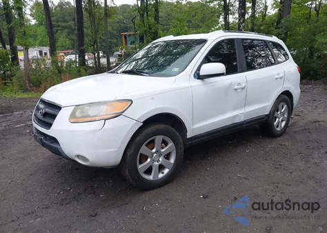 2008 Hyundai Santa Fe Limited/Se from USA, damaged, VIN 5NMSH73E48H207553